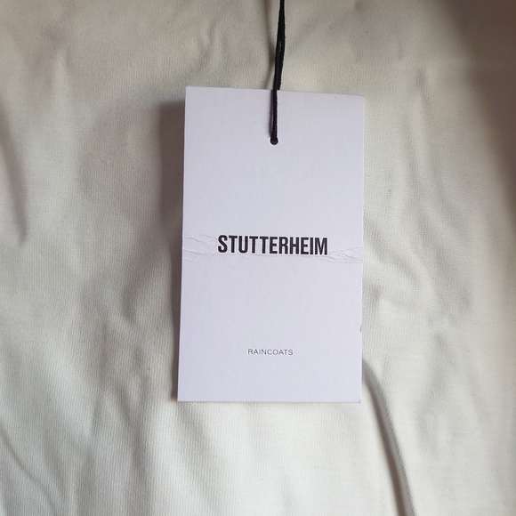 Stutterheim Mosebacke Red Camo Hoodie Raincoat - CHECK LAID FLAT MEASUREMENTS - Picture 8 of 14